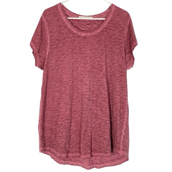 Peruvian Connection Tunic Tee Womens Size XL Pink Tshirt Top Short Sleeve - Picture 1 of 7